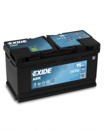 Აკუმულატორი Exide AGM Ek950 95 ა*ს R+ თბილისი