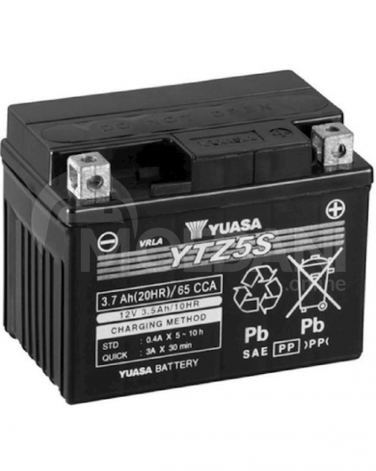 Აკუმულატორი Yigitaku Ytz5S-BS(MF) 4 ა*ს L+ თბილისი - photo 1