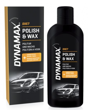 Პოლირების სითხე Dynamax Dxe7-Polish&WAX(პოლირ. ცვი) 0, 5L თბილისი