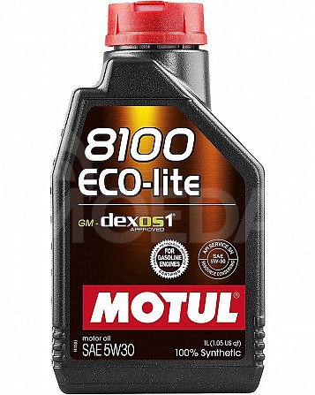 Ზეთი Motul 8100 ECO-Lite 5W30 1L თბილისი - photo 1