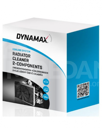 Чистящая жидкость Dynamax Radiator Clean. 2-Комп. 2X150 МЛ Тбилиси - изображение 1