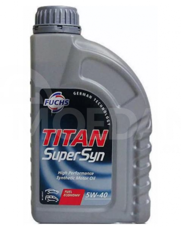 Ზეთი Titan Supersyn 5W40 1L თბილისი - photo 1