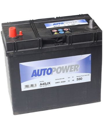 Აკუმულატორი Autopower A45Jx 45 ა*ს JIS L თბილისი