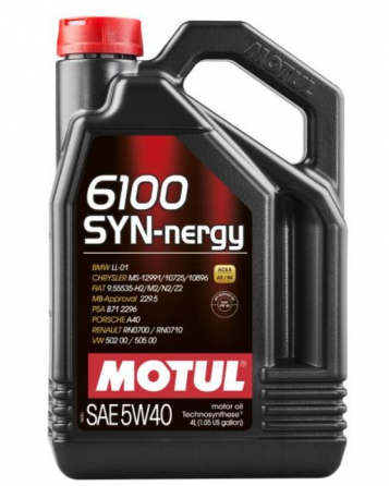 Ზეთი Motul 6100 SYN-Nergy 5W40 4L თბილისი