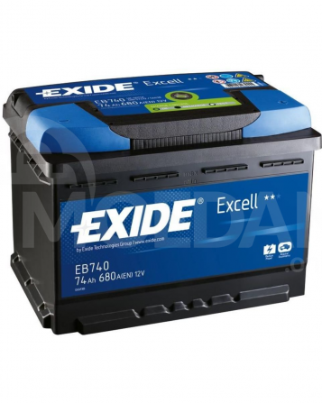 Accumulator Exide Excell Eb620 62 A*s R+ Tbilisi - photo 1