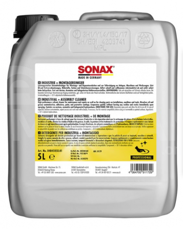 Ინდუსტრიული საწმენდი Sonax 484505 5L თბილისი - photo 1