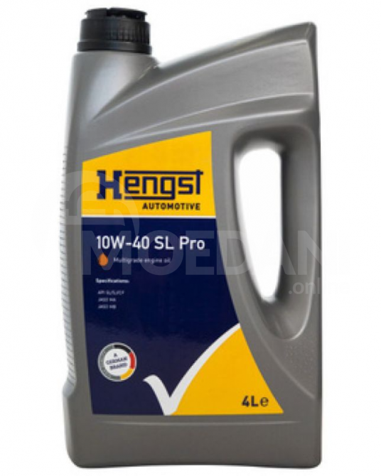 Масло моторное Hengst 10W40 SL PRO 4л Тбилиси - изображение 1