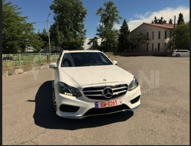 Mercedes-Benz E 2014 თბილისი - photo 3