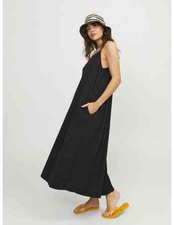 Jjxx - Jxmia Muslin Long Dress WVN Caviar Tbilisi