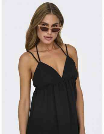 Only - Onlnova Life LUX RAE Dress Solid Black Тбилиси