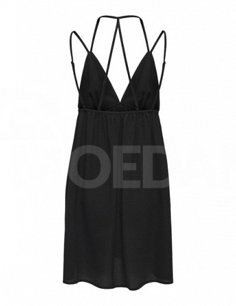 Only - Onlnova Life LUX RAE Dress Solid Black Tbilisi - photo 7