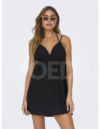 Only - Onlnova Life LUX RAE Dress Solid Black Tbilisi - photo 1