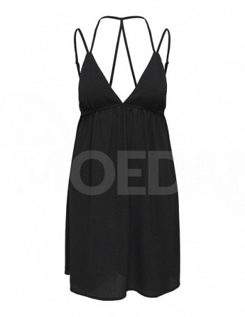 Only - Onlnova Life LUX RAE Dress Solid Black Tbilisi - photo 6