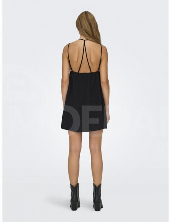 Only - Onlnova Life LUX RAE Dress Solid Black Tbilisi - photo 3