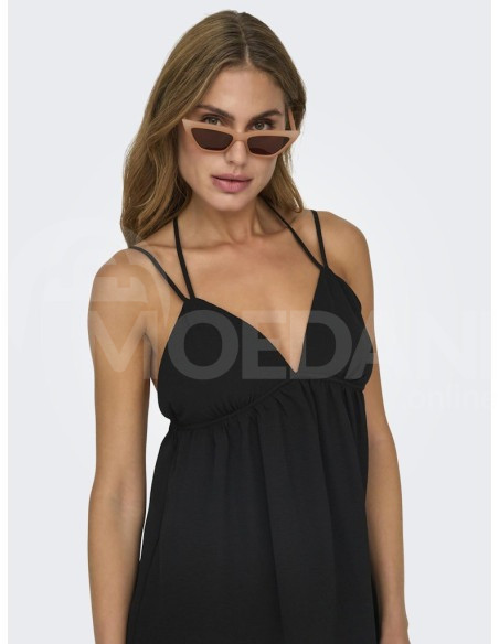 Only - Onlnova Life LUX RAE Dress Solid Black Tbilisi - photo 2