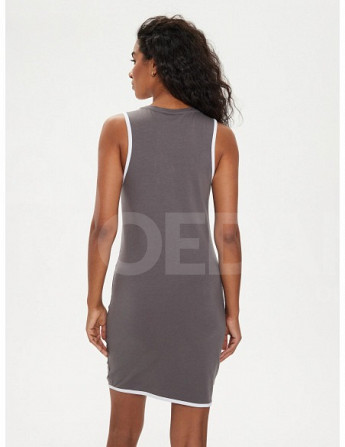 Noisy May - Nmkarin S/L Contrast Short Dress FWD Charcoal Gray Tbilisi - photo 5