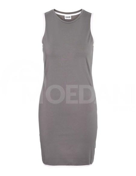 Noisy May - Nmkarin S/L Contrast Short Dress FWD Charcoal Gray Tbilisi - photo 6