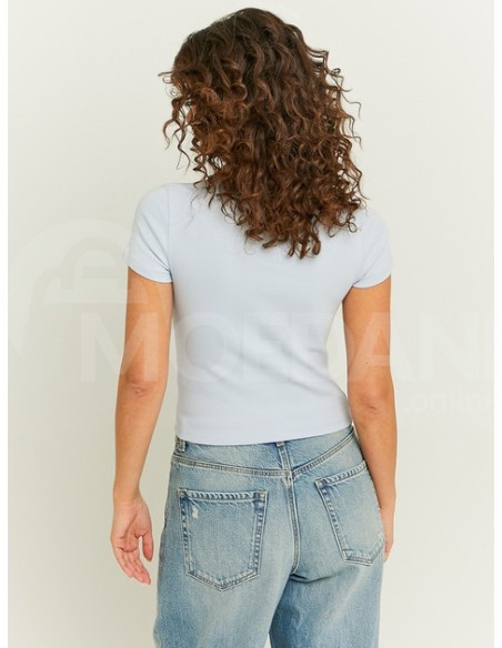 Tally Weijl - Knit Cotton T-Shirt Z2 Blu073 Tbilisi - photo 3