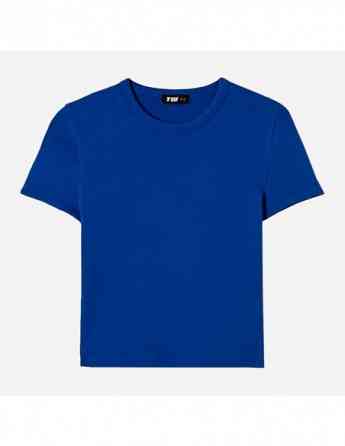 Tally Weijl - Knit Cotton T-Shirt Z2 Blu118 Tbilisi