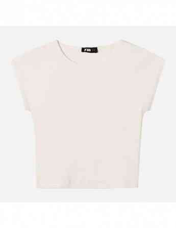 Tally Weijl - Top, Knitted, For Women With Pu Coating Whi006 Tbilisi