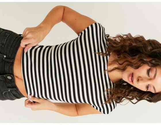 Tally Weijl - Top, Knitted, For Women With Pu Coating Stscoellis XX Tbilisi