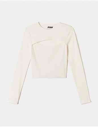 Tally Weijl - Women Knit Cotton Top AQ Whi006 Tbilisi