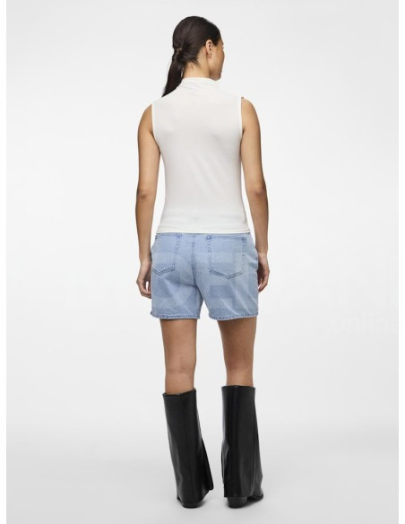 Pieces - Pcmadison SL Draped TOP Noos BC Cloud Dancer თბილისი - photo 4