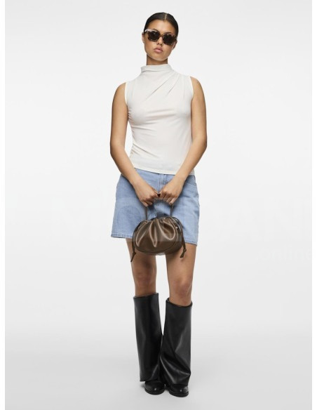 Pieces - Pcmadison SL Draped TOP Noos BC Cloud Dancer თბილისი - photo 2