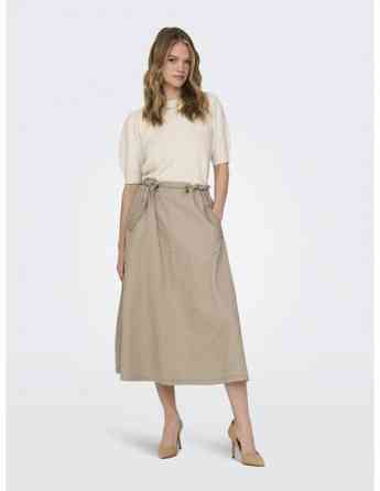 Only - Onlpamala Long Skirt CC OTW White Pepper Tbilisi