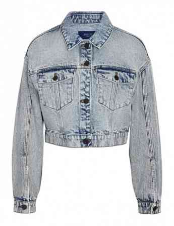 Noisy May - Nmnathi L/S Short Denim Jacket Tbilisi