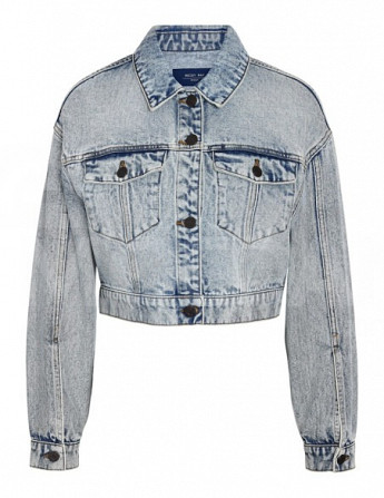 Noisy May - Nmnathi L/S Short Denim Jacket Тбилиси - изображение 1