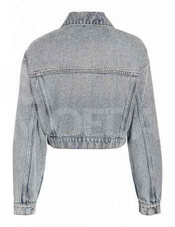 Noisy May - Nmnathi L/S Short Denim Jacket Тбилиси - изображение 2