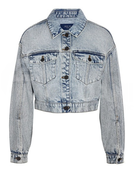 Noisy May - Nmnathi L/S Short Denim Jacket Tbilisi - photo 1