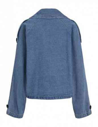 Jjxx - Jxcarlie Short Denim Trenchcoat DNM Tbilisi