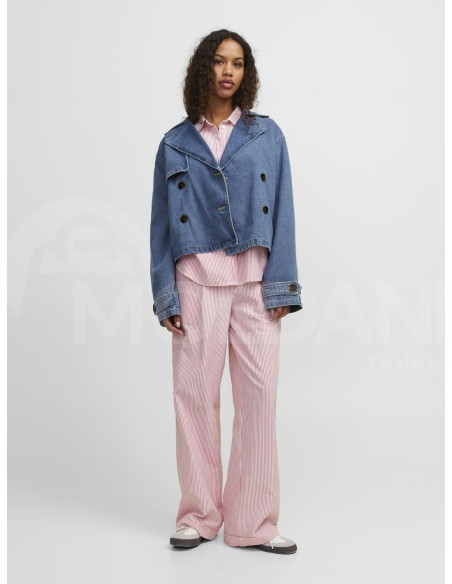 Jjxx - Jxcarlie Short Denim Trenchcoat DNM Tbilisi - photo 4