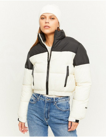 Tally Weijl - Colorblock Padded Jacket Blkwhi001 Тбилиси - изображение 1