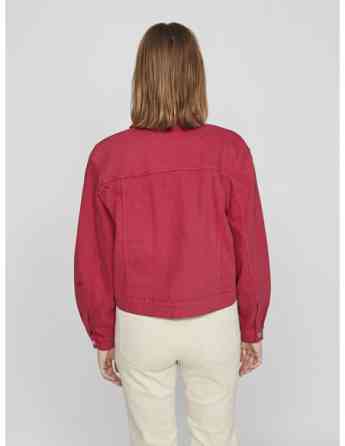 Vila - Viweylie Denim Jacket/PB Cerise თბილისი