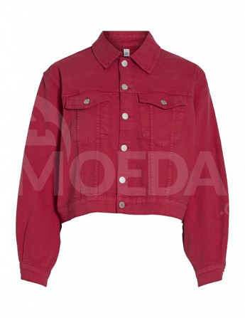 Vila - Viweylie Denim Jacket/PB Cerise Тбилиси - изображение 6