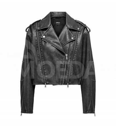 Only - Onlcasey Faux Leather Washed Z Biker OTW Tbilisi - photo 1