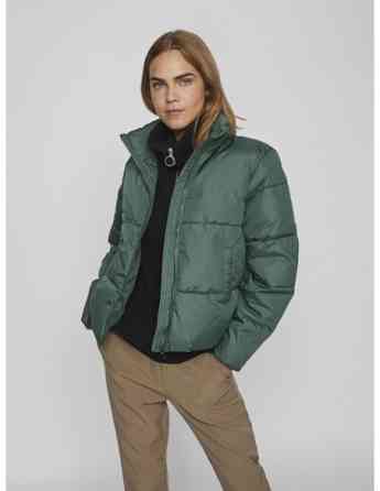 Vila - Vitate L/S Short Puffer Jacket - Noos Pineneedle თბილისი