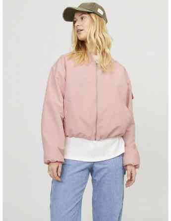 Jjxx - Jxleila Bomber Jacket Silver Pink Tbilisi