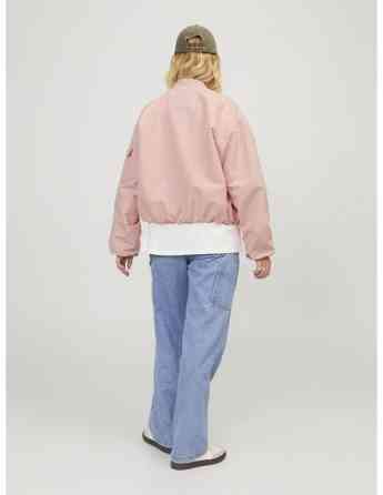 Jjxx - Jxleila Bomber Jacket Silver Pink Tbilisi