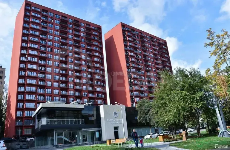 ქირავდება 2 ოთახიანი ბინა 60მ² 17/18 სართ თბილისი - photo 1