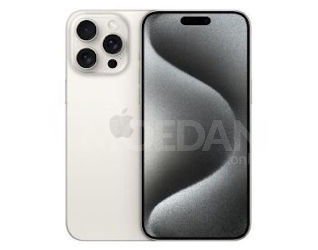 iPhone 15 Pro Max Titanium White 256ГБ Тбилиси - изображение 1