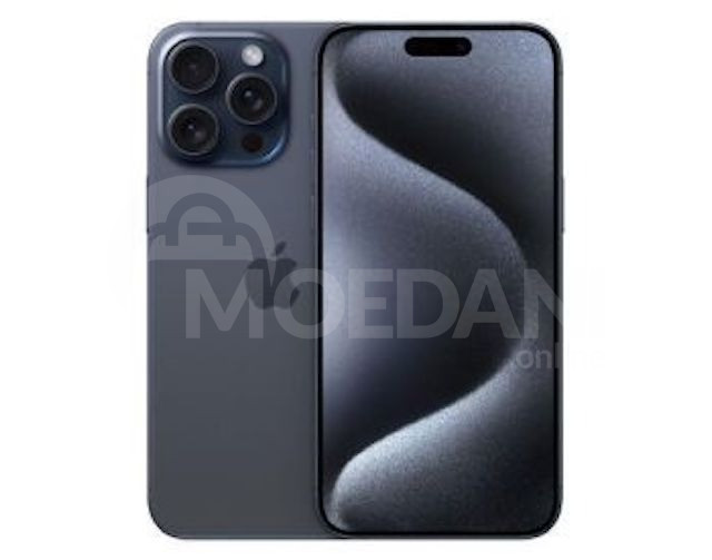 iPhone 15 Pro Max Titanium Blue 256GB თბილისი - photo 1