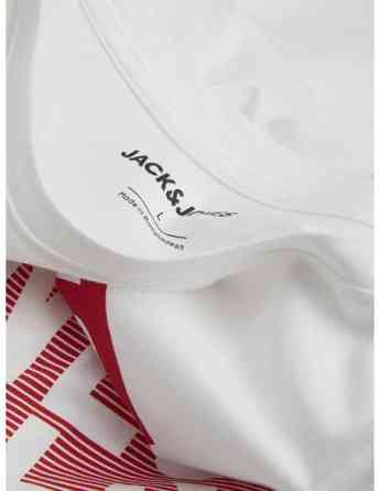 Jack & Jones - Jjflint TEE SS Crew Neck White თბილისი