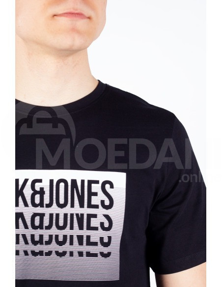 ჯეკ & amp; ჯონსი - Jjflint TEE SS Crew Neck Black თბილისი - photo 4
