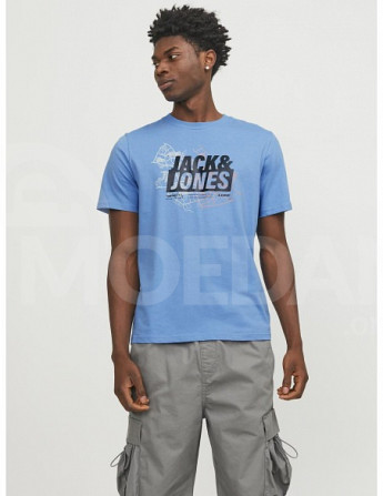 Jack & Jones - Jcomap Logo TEE SS Crew Neck SN Pacific Coast Тбилиси - изображение 1