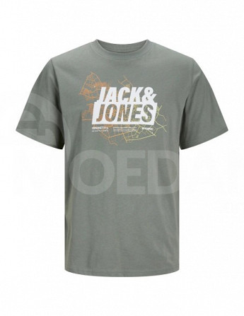 Jack & Jones - Jcomap Logo TEE SS Crew Neck SN Agave Green Тбилиси - изображение 7