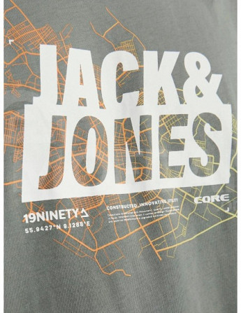 Jack & Jones - Jcomap Logo TEE SS Crew Neck SN Agave Green Тбилиси - изображение 6